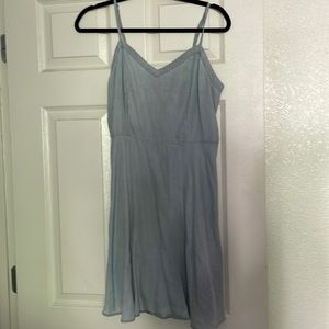 Blue mini dress size medium
